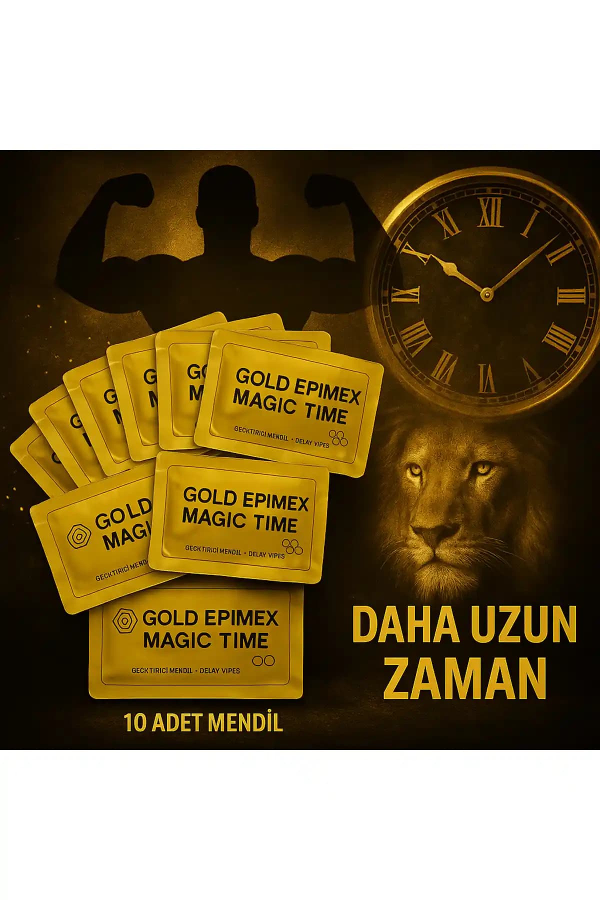 Magic Time Erkeklere Özel 10 Paket Wipess ile Günlük Hijyen ve Temizlik Çözümü