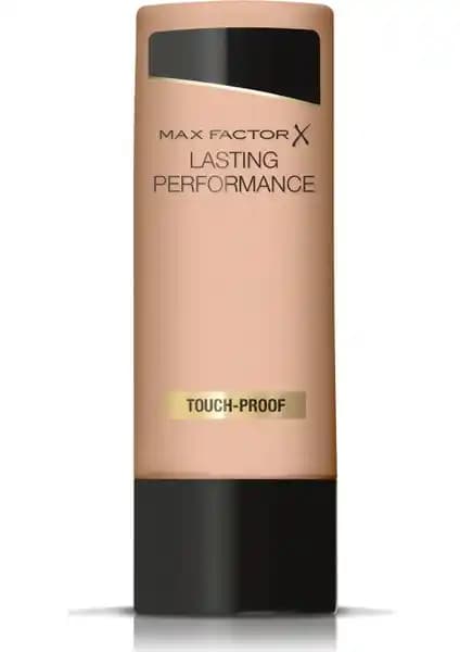 Max Factor Lasting Performance İz Bırakmayan Sıvı Fondöten 106 Natural Beige ile doğal ve dayanıklı makyaj