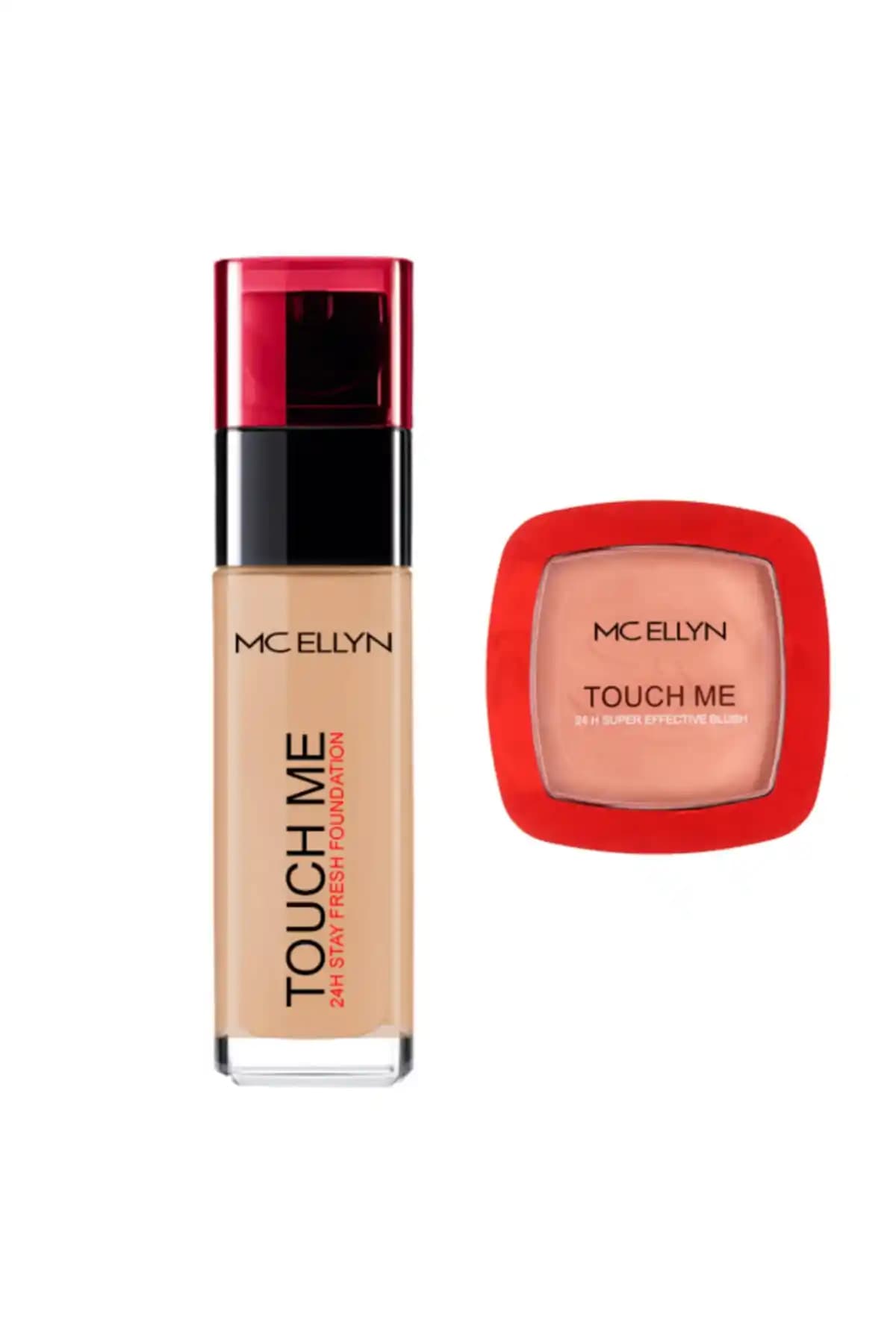 McEllyn Fondöten ve Allık Avantaj Seti: Doğal Görünüm ve Uzun Süre Kalıcılık Sağlayan Makyaj Seti