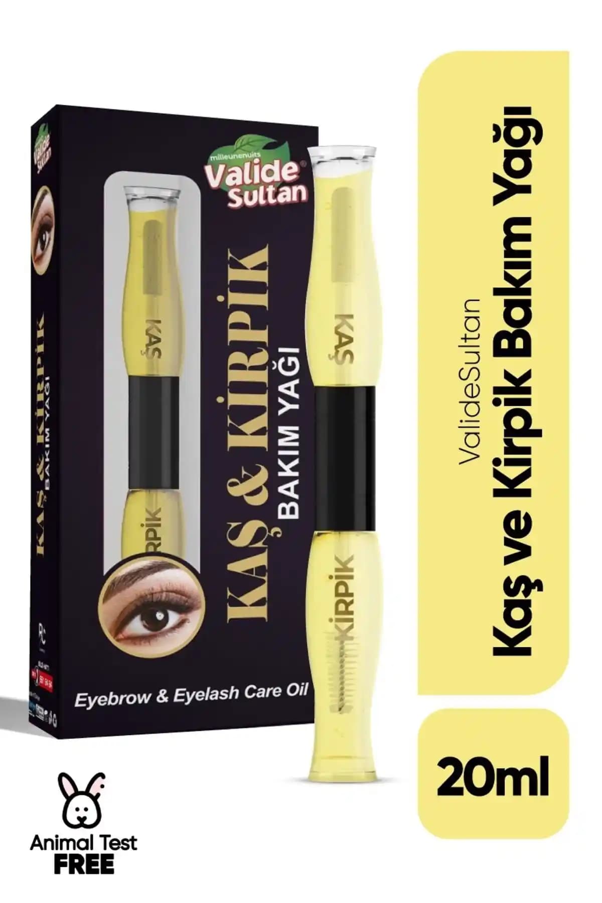 Milleunenuits Valide Sultan Kaş ve Kirpik Bakım Serumu Doğal Güçlendirme ve Canlandırma