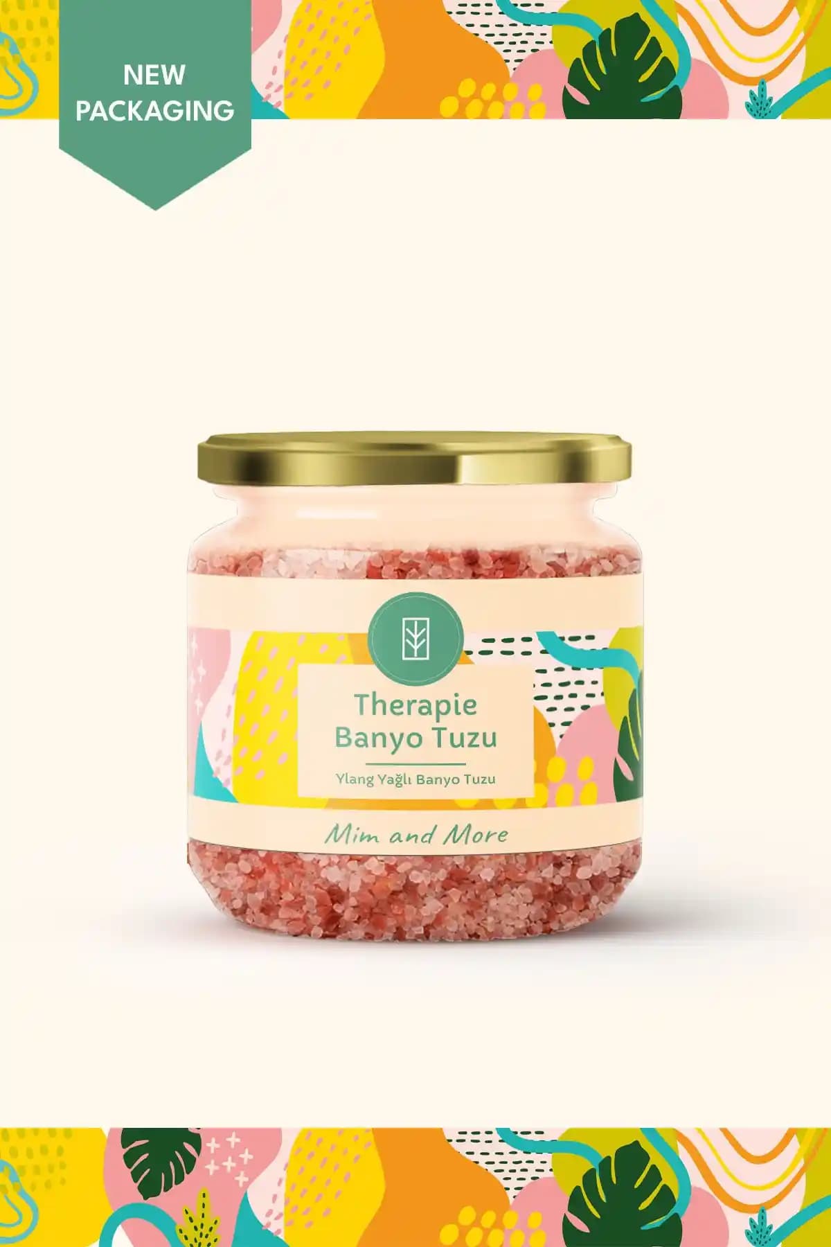 Mim and More Terapötik Banyo Tuzu Doğal İçeriklerle Rahatlatıcı ve Ferahlatıcı Deneyim