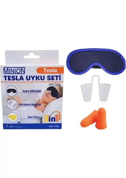 Minion Tesla Uyku Seti: Rahat ve Huzurlu Uyku İçin Çok Fonksiyonlu Çözüm