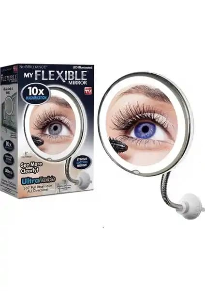 Mobee Flexible 10X Zoomlu Esnek Işıklı Makyaj Aynası Detaylı İnceleme ve Kullanıcı Yorumları