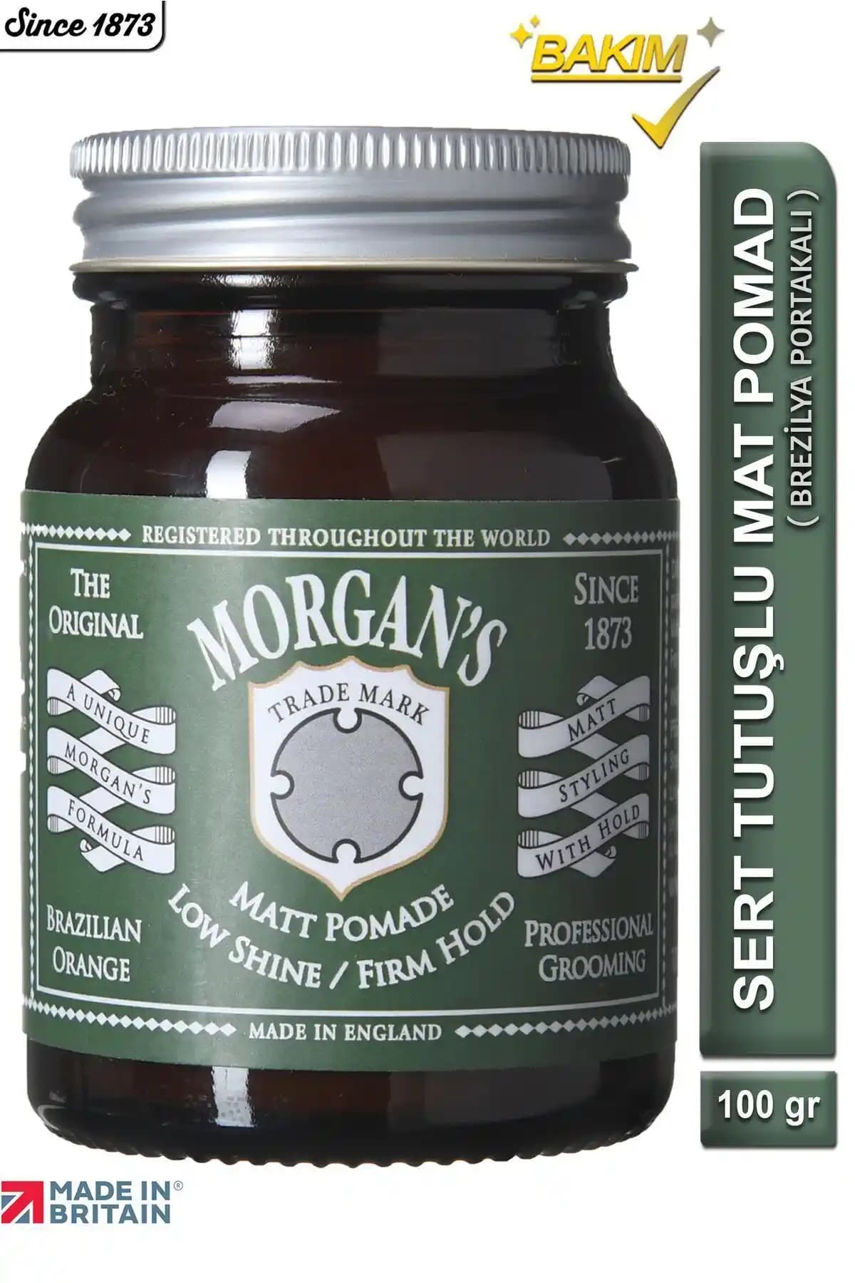 Morgan's Pomade: Günlük ve Profesyonel Kullanım İçin Mat ve Uzun Süreli Saç Şekillendirici