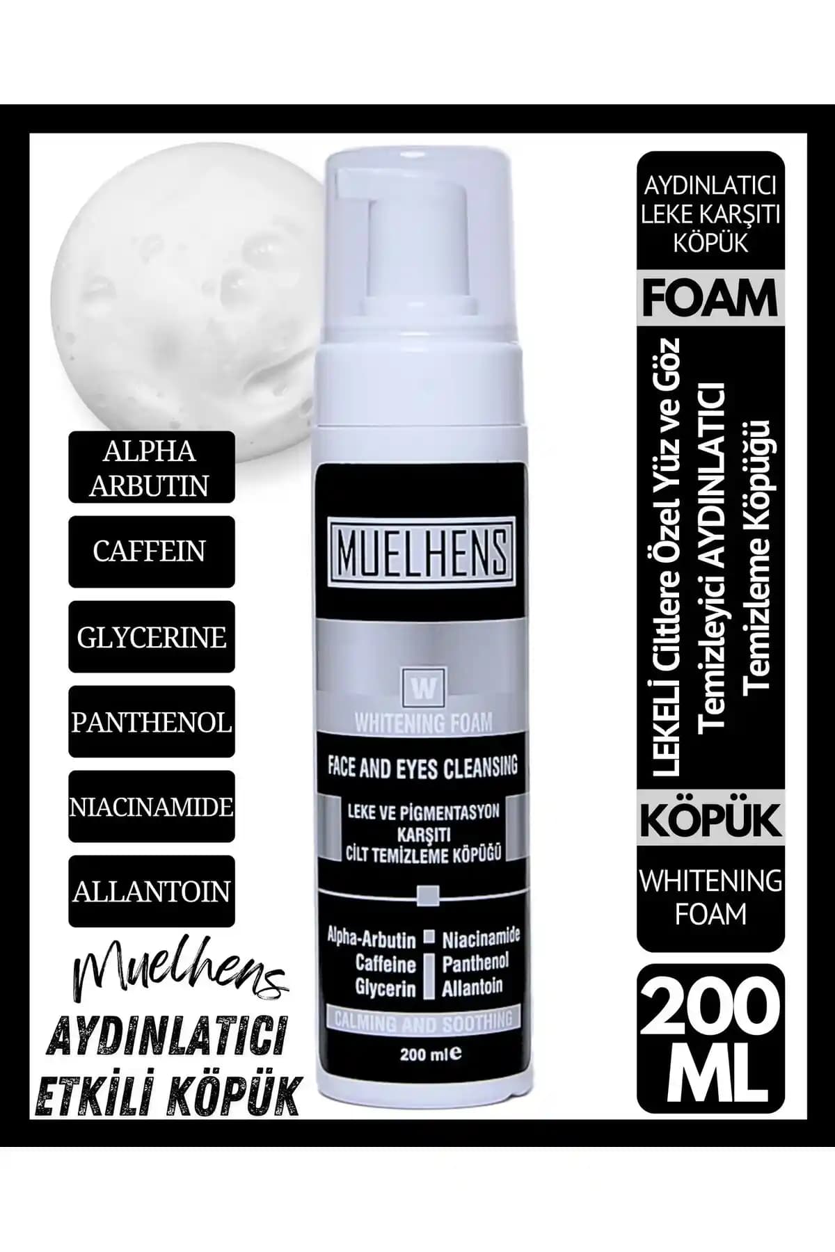 Muelhens Leke ve Pigmentasyon Karşıtı Cilt Beyazlatıcı Temizleyici Köpük İncelemesi
