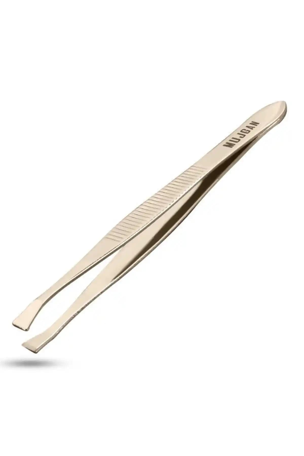 MUJGAN Gold Dımbız Düz: Kaş Şekillendirme İçin Şık ve Dayanıklı Bir Araç