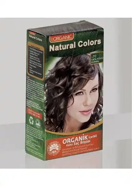 Natural Colors 7c Orta Küllü Kumral Organik Saç Boyası İncelemesi ve Kullanıcı Yorumları