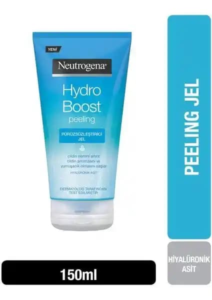 Neutrogena Hydro Boost Pürüzsüzleştirici Peeling Jel: Hassas Ciltler İçin Temizlik ve Nem Desteği