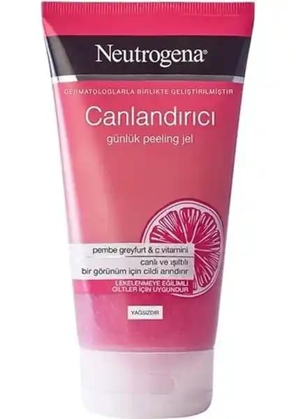 Neutrogena Pembe Greyfurt Günlük Peeling Jel ile Cilt Temizliği ve Canlandırma