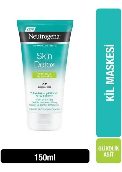Neutrogena Skin Detox Arıncı Kil Maskesi: Günlük Cilt Temizliği ve Ferahlık Sağlayan Ürün