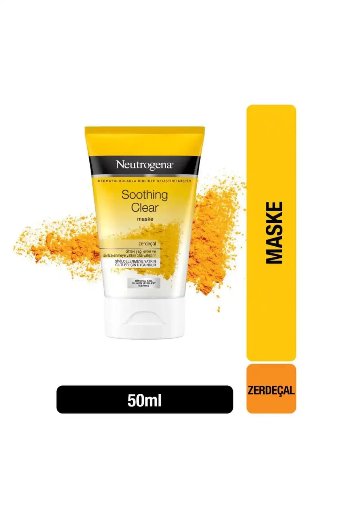 Neutrogena Soothing Clear Zerdeçallı Yüz Maskesi: Doğal ve Etkili Cilt Temizliği Çözümü