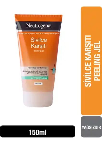 Neutrogena Visibly Clear Peeling Jel: Hassas Ciltler İçin Güvenilir Temizlik Çözümü (75-90 karakter)