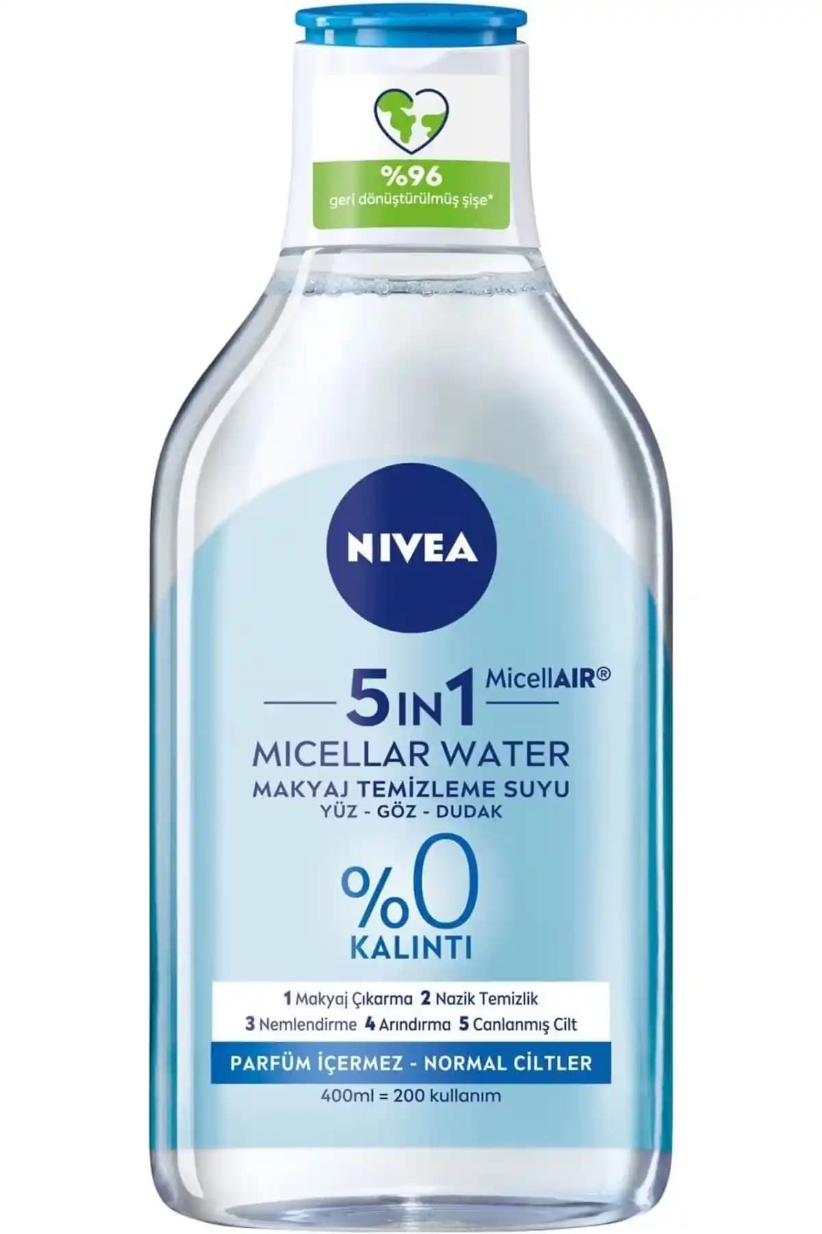 NIVEA 5IN1 Micellar Makyaj Temizleme Suyu: Hassas Ciltler İçin Etkili ve Pratik Temizlik Çözümü