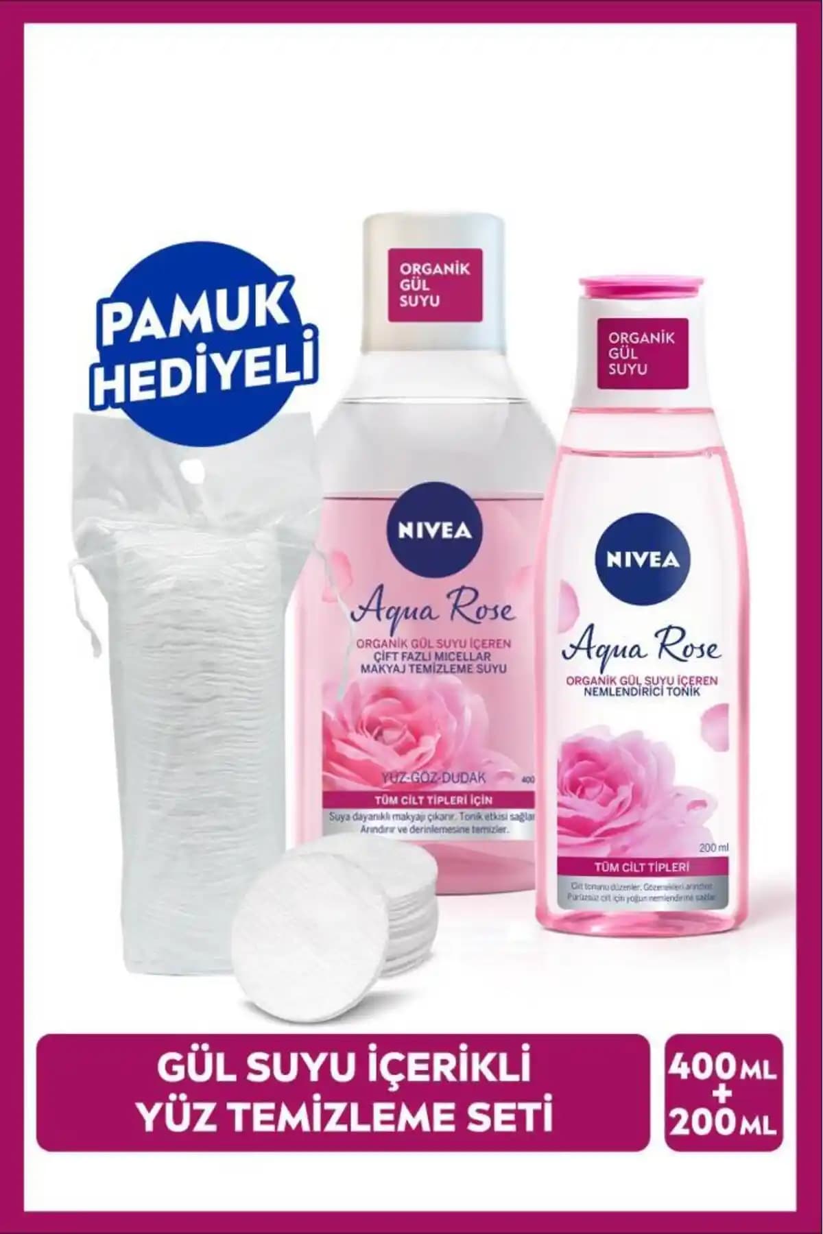 NIVEA Aqua Rose Çift Fazlı Micellar Su ve Nemlendirici Tonik ile Cilt Bakımında Yeni Dönem