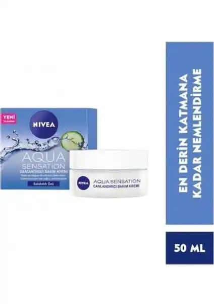 Nivea Aqua Sensation Canlandırıcı Bakım Kremi: Hafif ve Ferahlatıcı Nemlendirici Çözüm