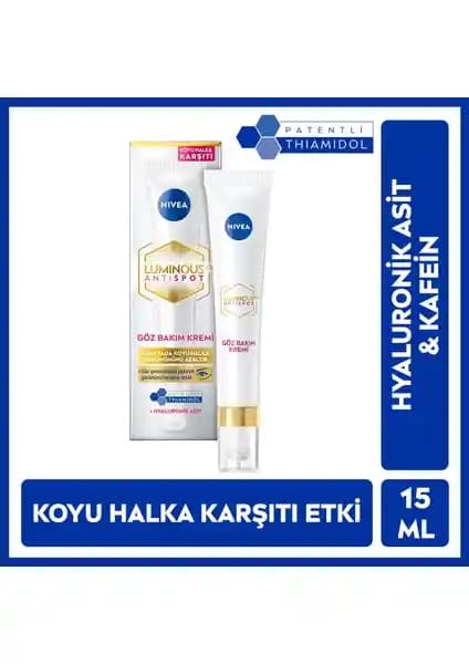 Nivea Luminous630 Koyu Halkalara Karşı Göz Bakım Kremi Özellikleri ve Kullanım Rehberi
