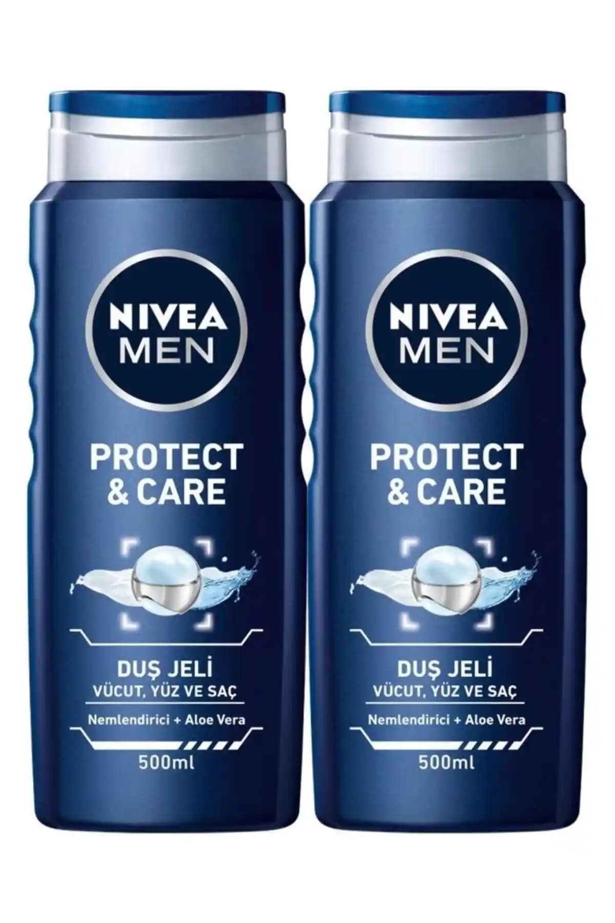 NIVEA MEN Protect & Care Erkek Duş Jeli 500ml: Günlük Temizlik ve Ferahlık İçin Uygun
