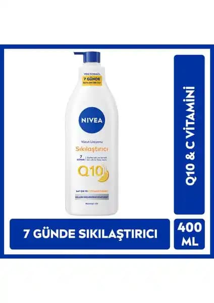 Nivea Q10 Sıkılaştırıcı Vücut Losyonu: Elastikiyet ve Nem Sağlayan Etkili Formül