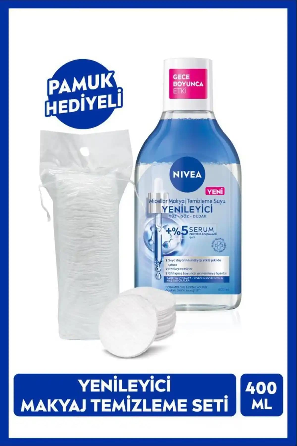 NIVEA Yenileyici Micellar Makyaj Temizleme Suyu Hassas Ciltler İçin Güvenli ve Etkili Çözüm