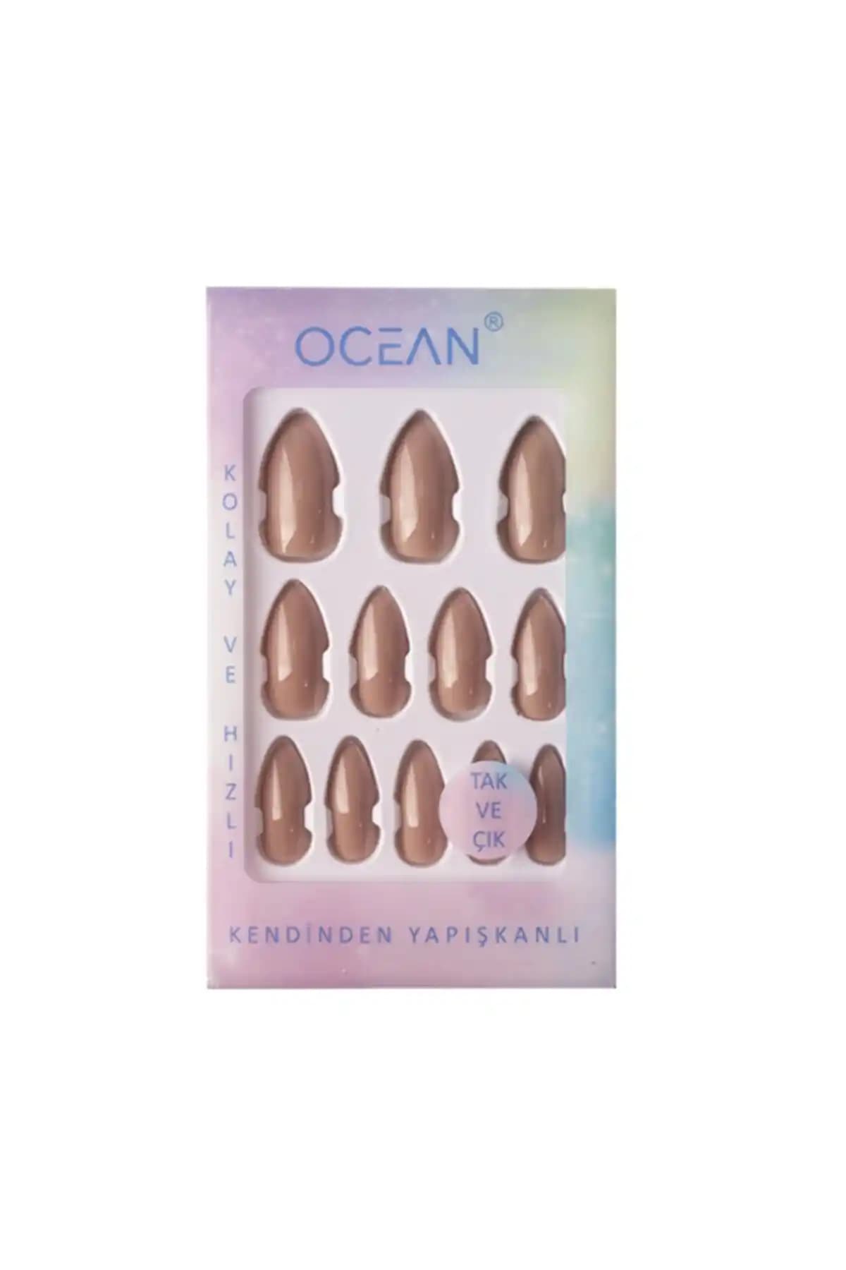 Ocean Tak Ve Çık Kendinden Yapışkanlı Tırnak: Pratik ve Estetik Günlük Kullanım Çözümü