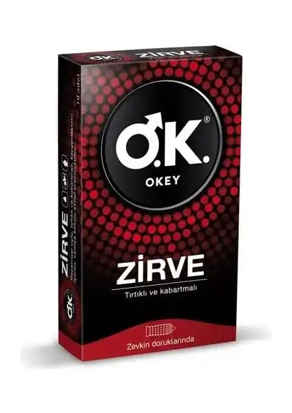 Okey Zirve Prezervatif 10'lu: Güvenli ve Konforlu Kullanım İçin Uygun Seçenek