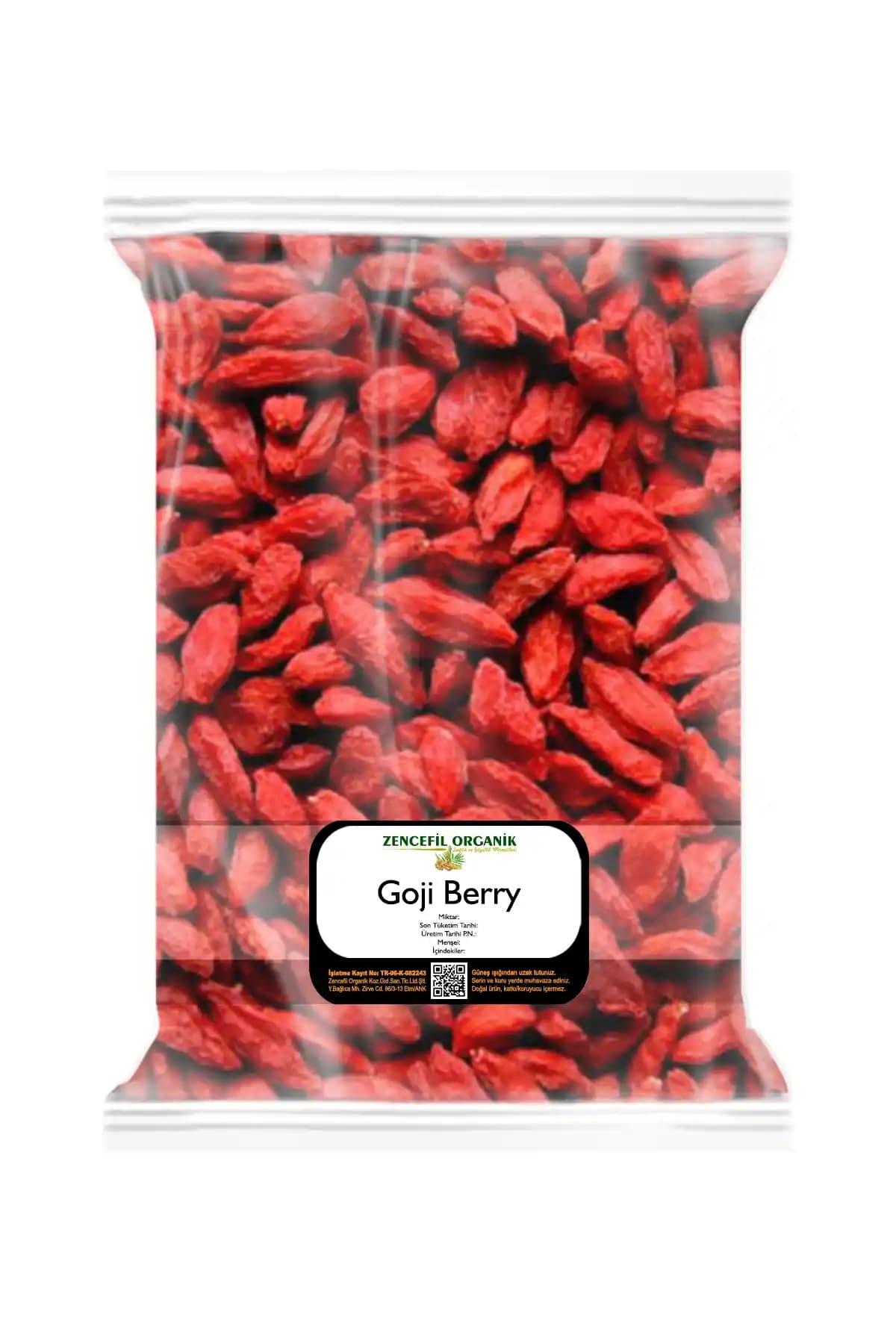 Organik Tibet Goji Berry 1 Kg Sağlıklı Yaşam ve Bağışıklık Güçlendirme İçin