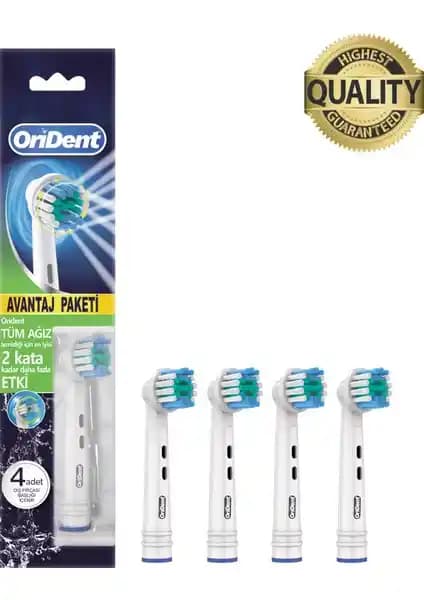 Orident Yedek Diş Fırçası Başlıkları: Oral-B Uyumlu Hassas ve Etkili Temizlik Çözümü