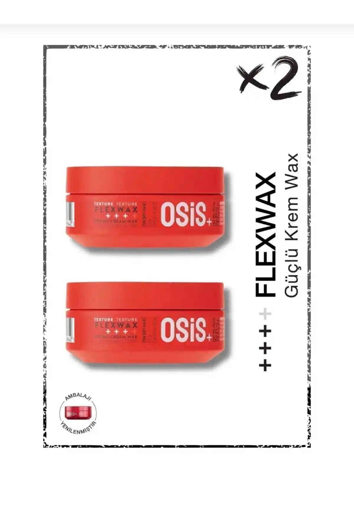 Osis Flexwax Ultra Güçlü Şekillendirici Krem Saçlarınız İçin Kalıcı ve Doğal Sonuçlar