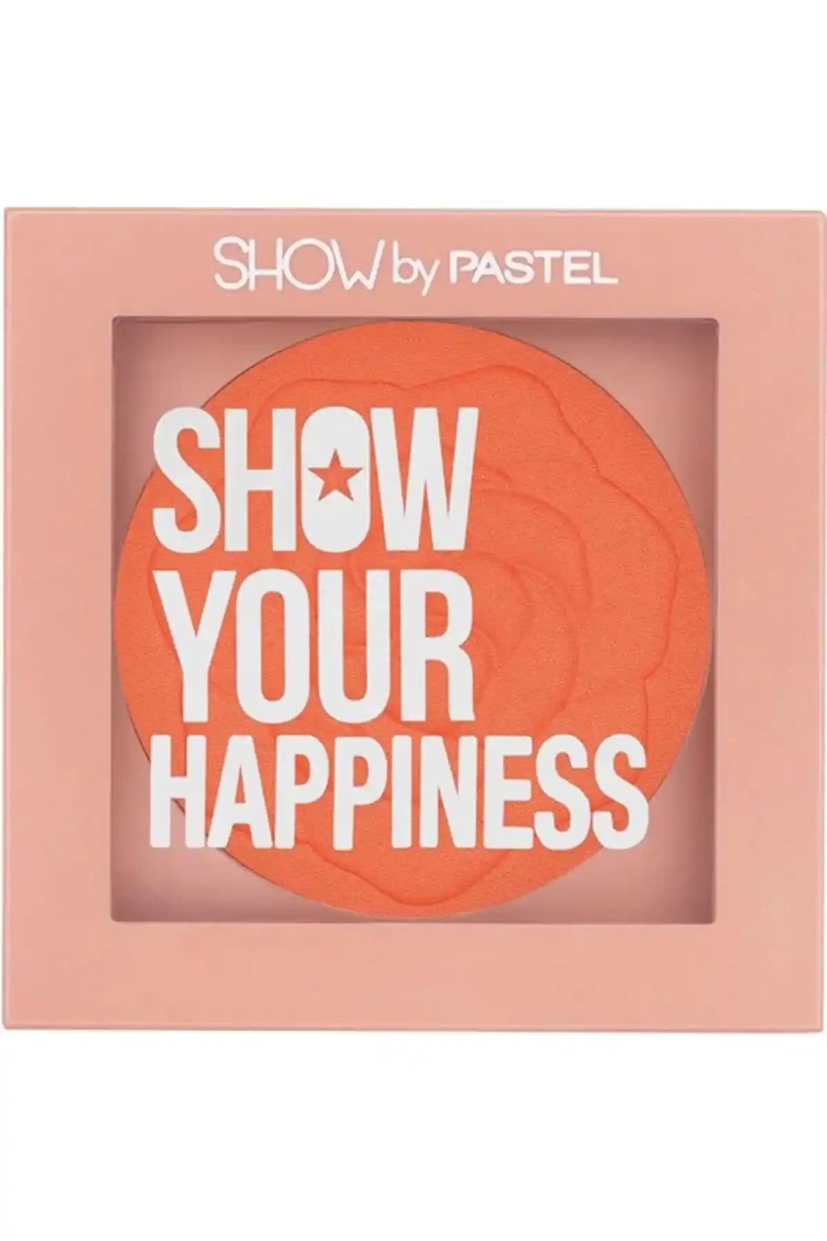 Pastel Show Your Happiness Toz Allık - Canlı ve Doğal Görünüm İçin Yüksek Pigmentli Makyaj Malzemesi