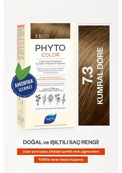 Phyto Color 7.3 Kumral Dore: Doğal ve Kalıcı Bitkisel Saç Boyası Özellikleri ve Kullanım Rehberi