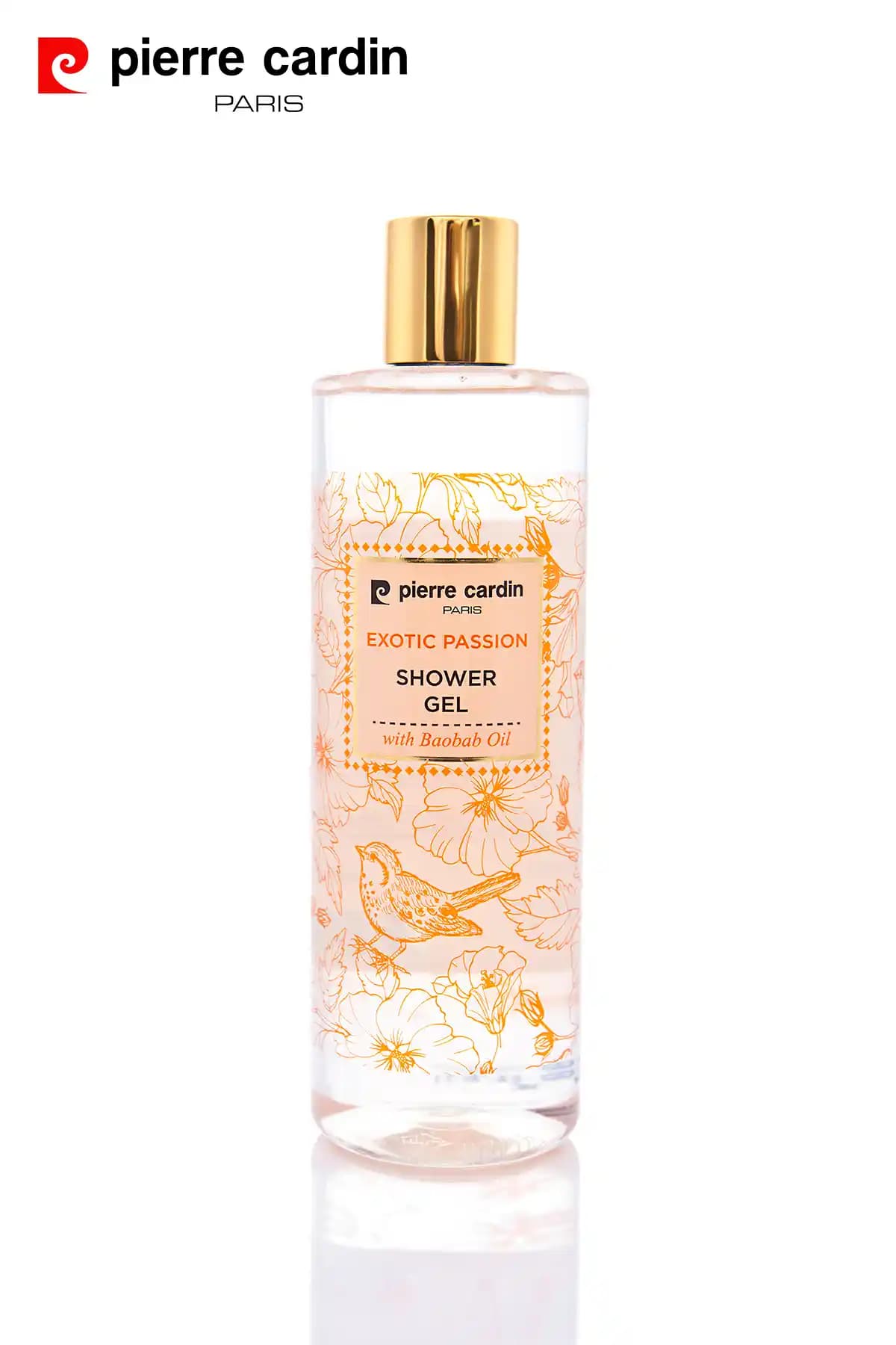 Pierre Cardin Exotic Passion E Vitaminli Canlandırıcı Duş Jeli 400 ml ile Ferah ve Nemli Cilt