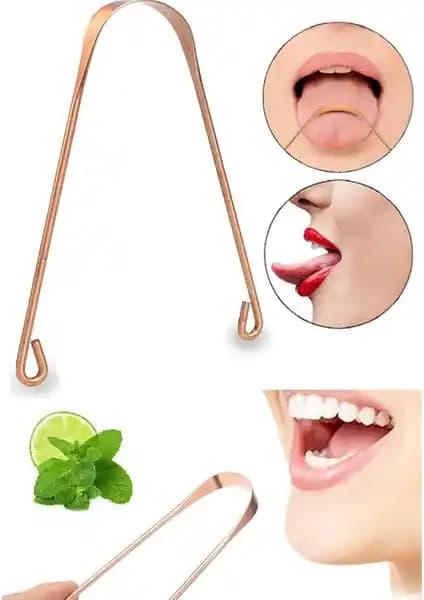 Pimobile Bakır Dil Sıyırıcı: Etkili ve Hijyenik Ağız Bakımı İçin Doğal Çözüm