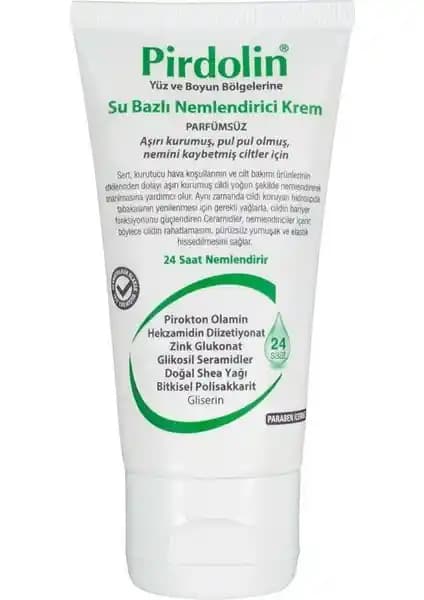 Pirdolin Nemlendirici Krem 50 ml kuru ve hassas ciltler için yoğun nem sağlayan formül