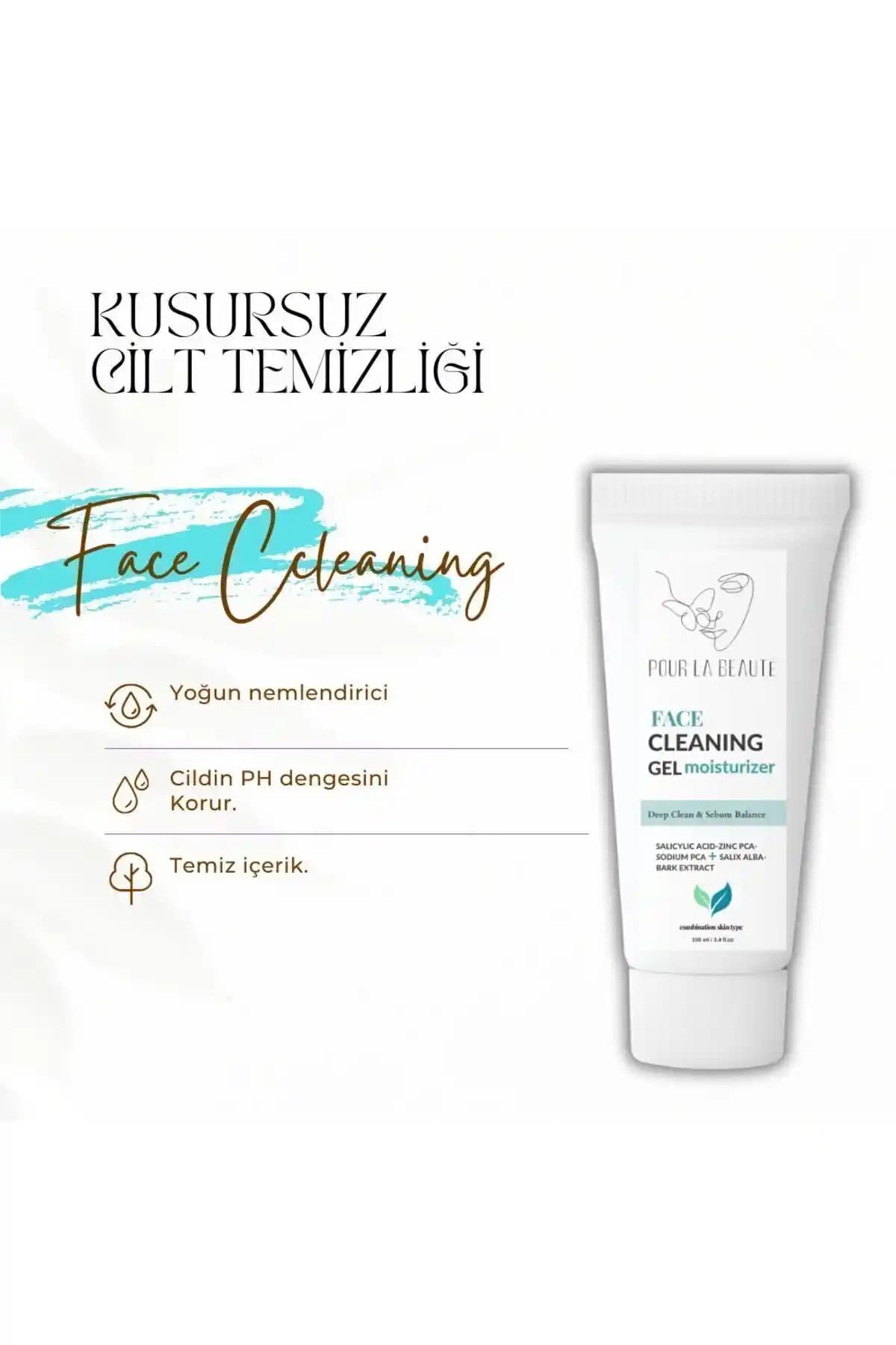 Pour La Beauté Salisilik Asit İçeren Yüz Temizleme Jeli Cilt Temizliği ve Bakımında Yenilikçi Çözüm