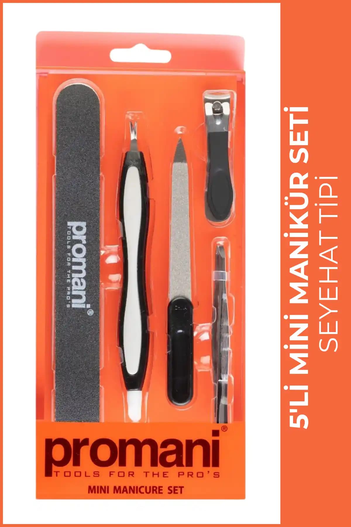 Promani Mini Manikür Seti: Ev ve Seyahat İçin Pratik Tırnak Bakım Çözümü