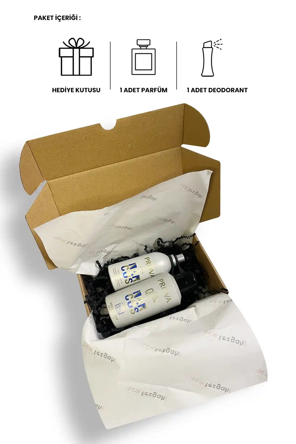 Prova Narcos Erkek Parfüm ve Deodorant Seti Babalar Günü İçin Hediye Alternatifi