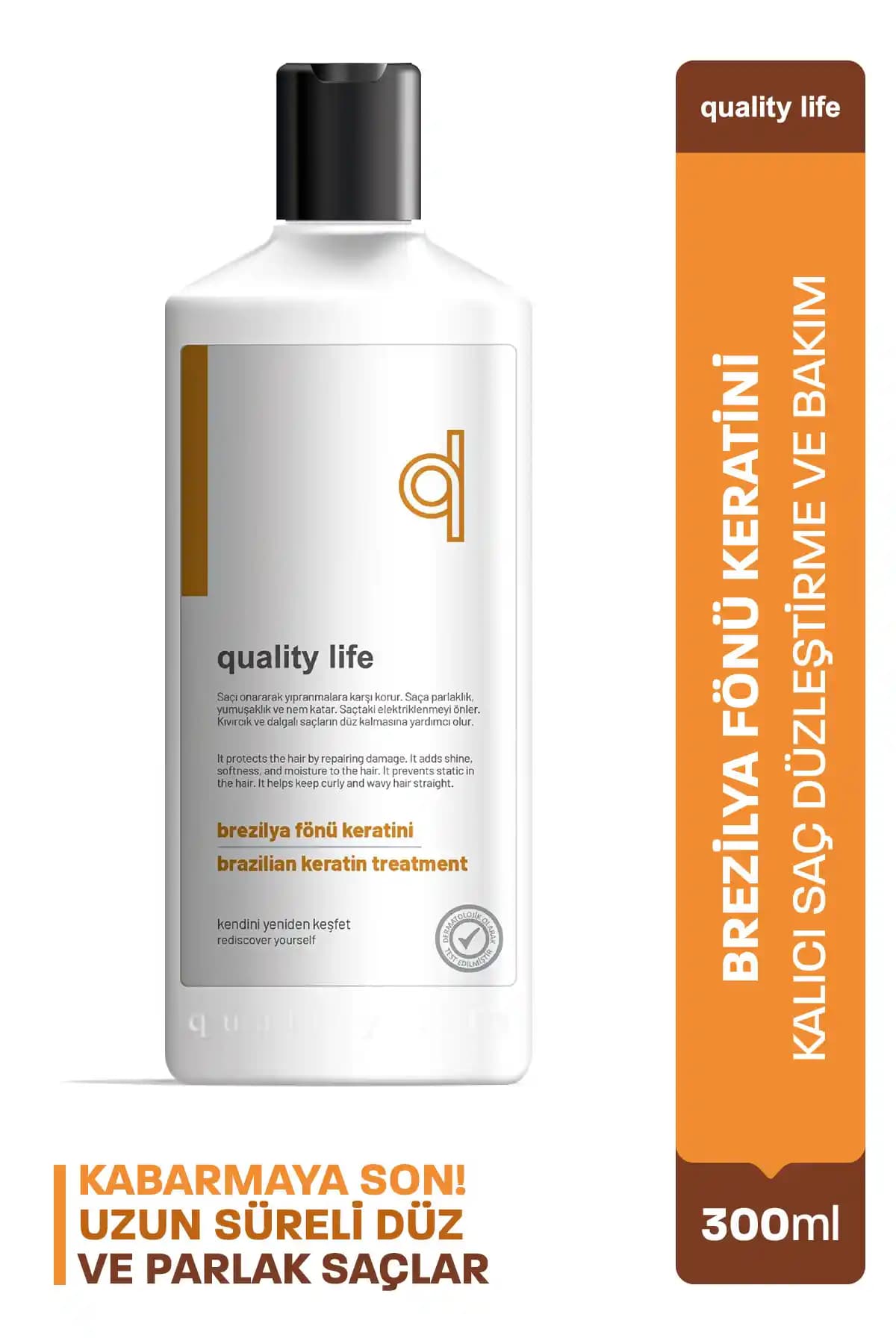 Quality Life Brezilya Fönü Keratini: Kalıcı ve Güvenilir Saç Düzleştirme Çözümü