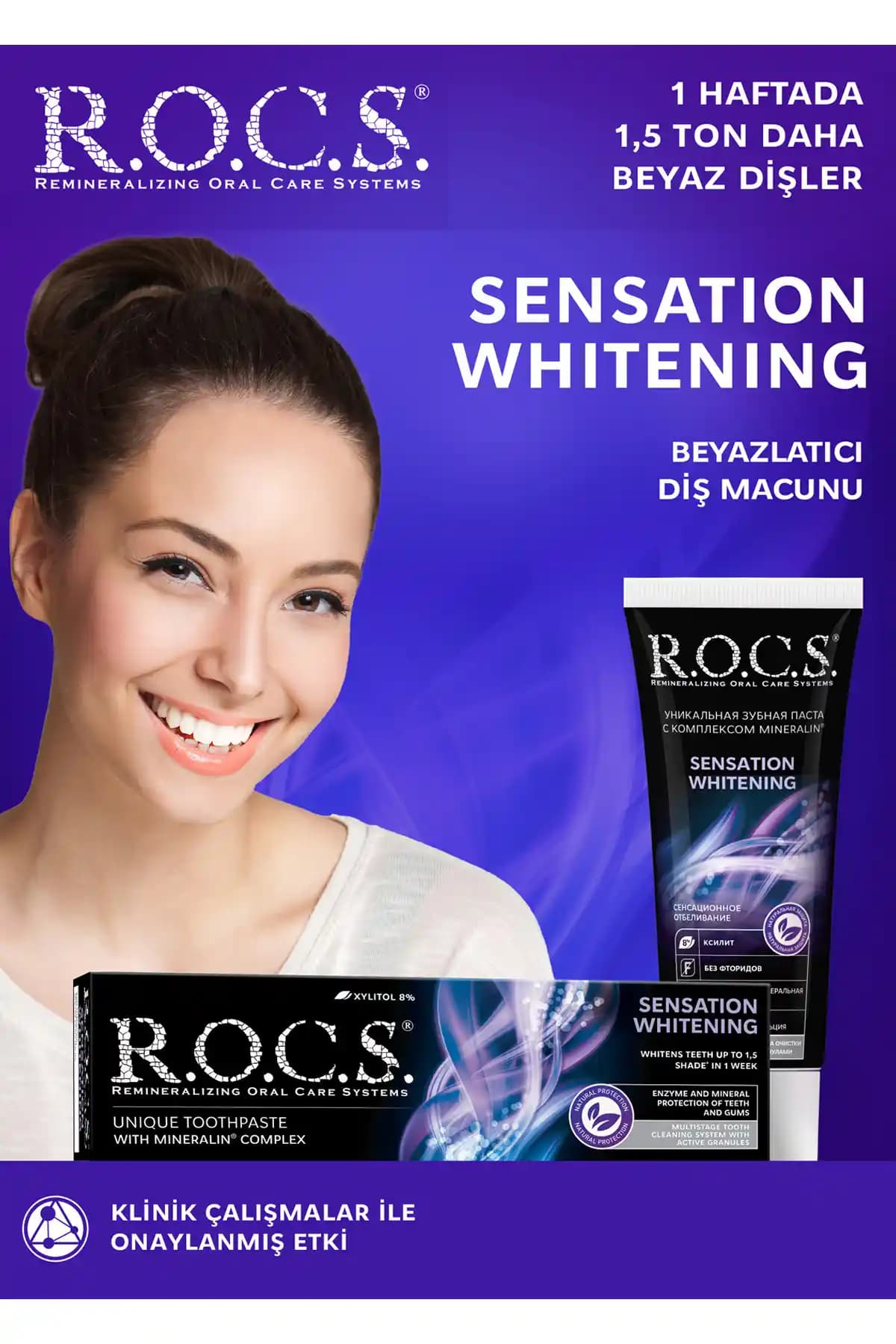 R.O.C.S. Rocs Sensation Beyazlatıcı Diş Macunu İncelemesi ve Kullanım Avantajları