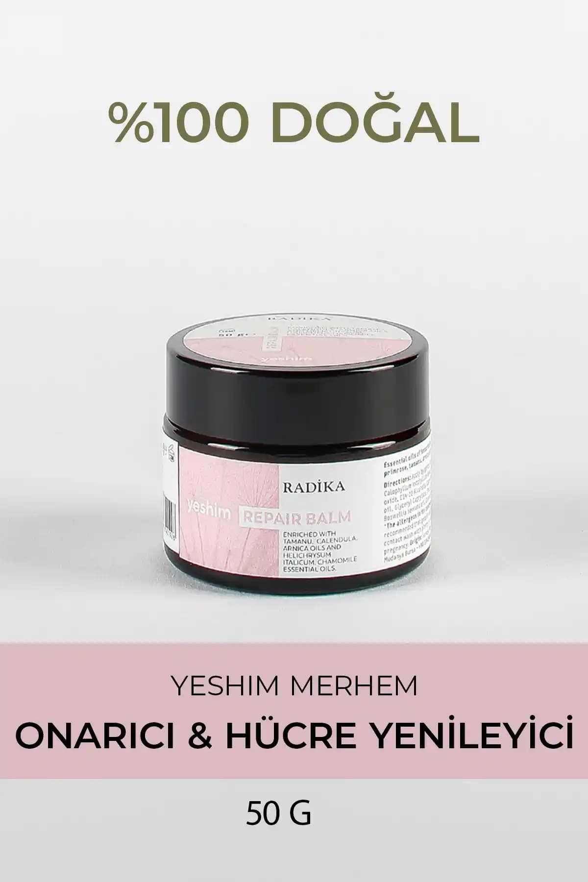 Radika Aromaterapi Onarıcı Merhem: Doğal İçeriklerle Cilt Yenileme ve Yara İyileşmesini Destekleyen Ürün