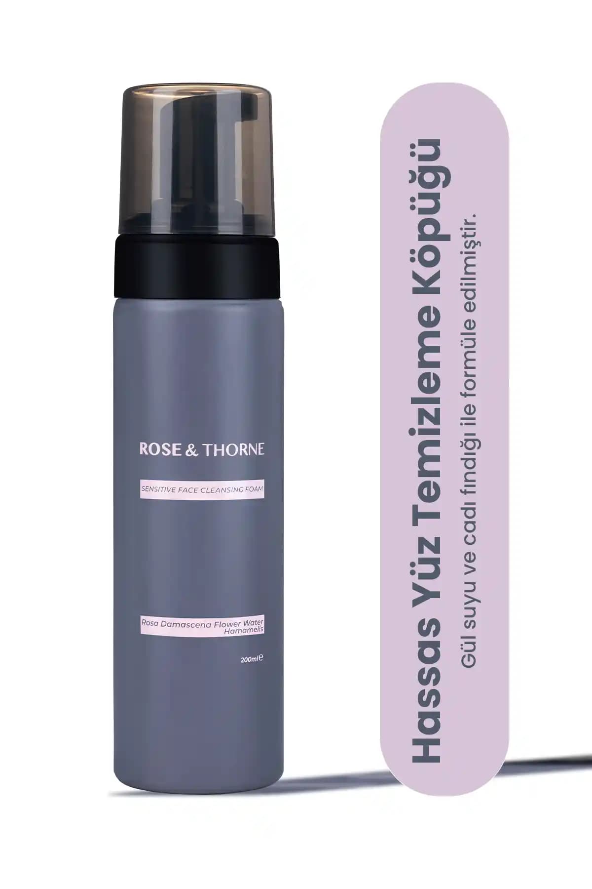 ROSE & THORNE Derinlemesine Yüz Temizleyici: Doğal ve Etkili Cilt Bakımı Ürünü