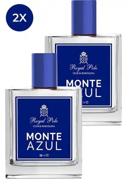 Royal Club De Polo Barcelona Monte Azul Erkek Parfüm Seti 50 ml EDP Modern ve Şık Tasarım