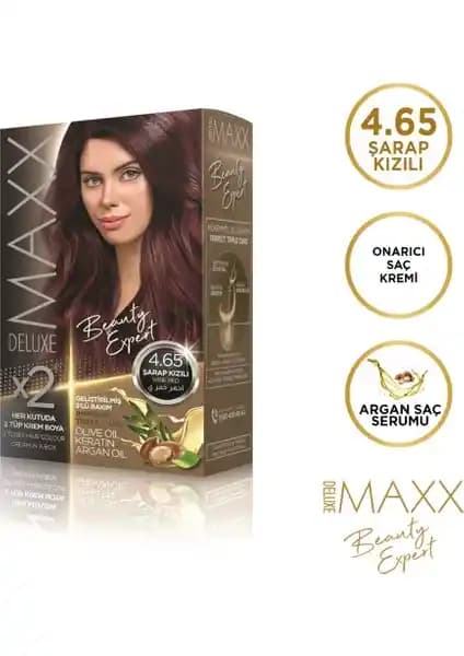 Saç Boyası Karşılaştırması: Maxx Deluxe Şarap Kızılı ve Sea Color Bal Köpüğü Setleri