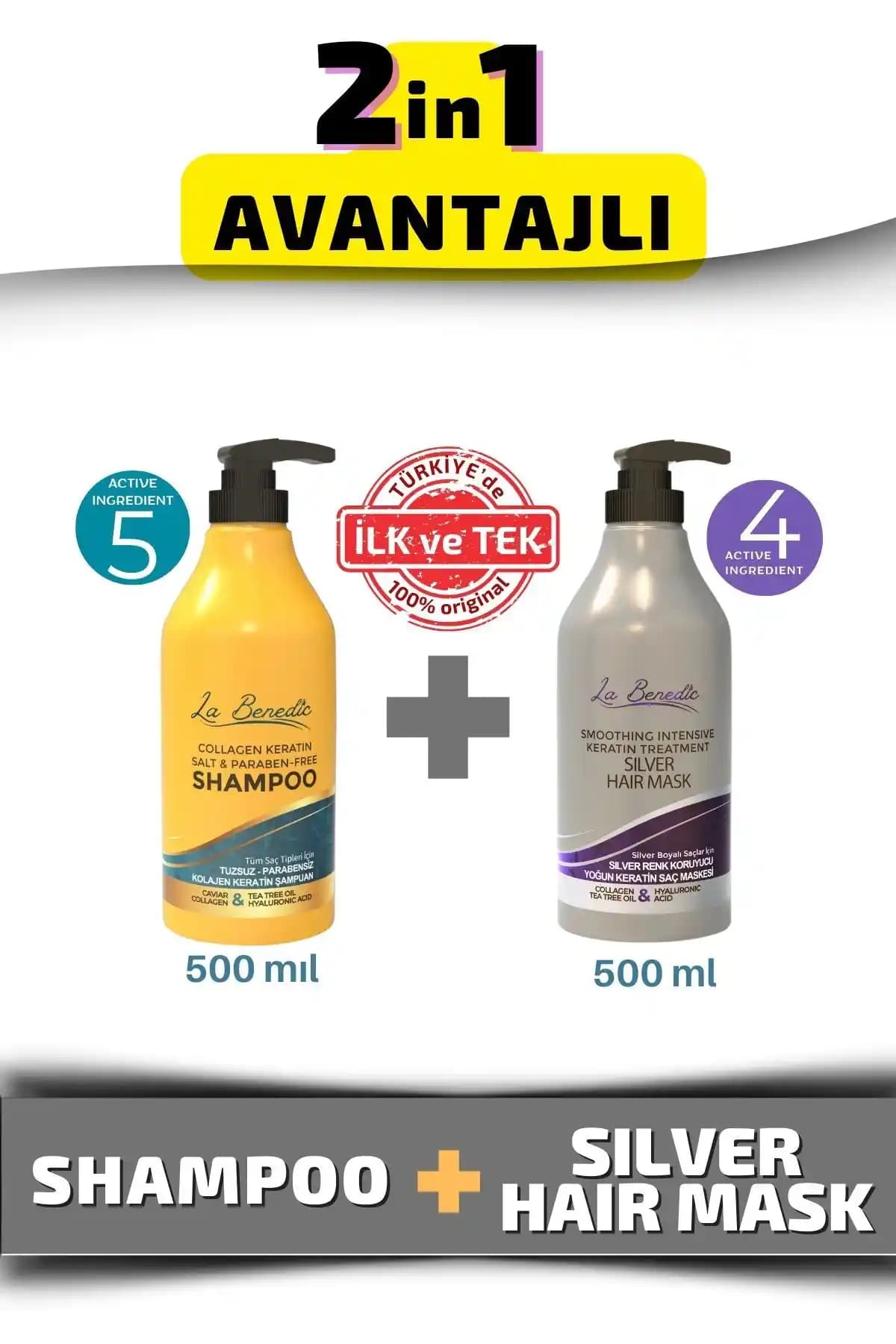 Saç Sağlığını Yeniden Kazandıran La Benedic İki Ürün Seti Doğal ve Güçlendirici Bakım