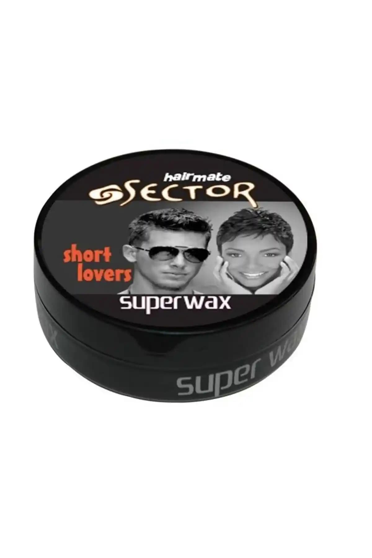 Sector Süper Wax Wet Look Islak Görünüm Saç Wax 150ml Doğal ve Parlak Saçlar İçin