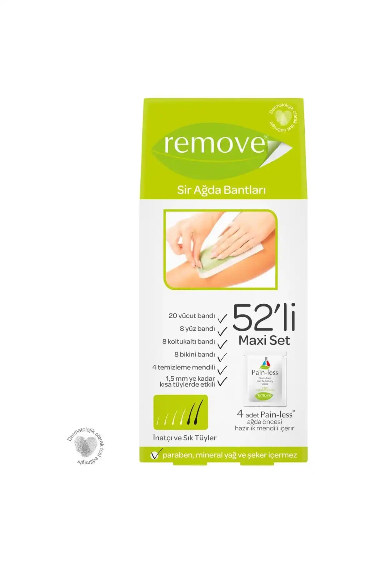 Sir Ağda Bantları 52'li Set: Güvenilir ve Pratik Tüy Alma Çözümü