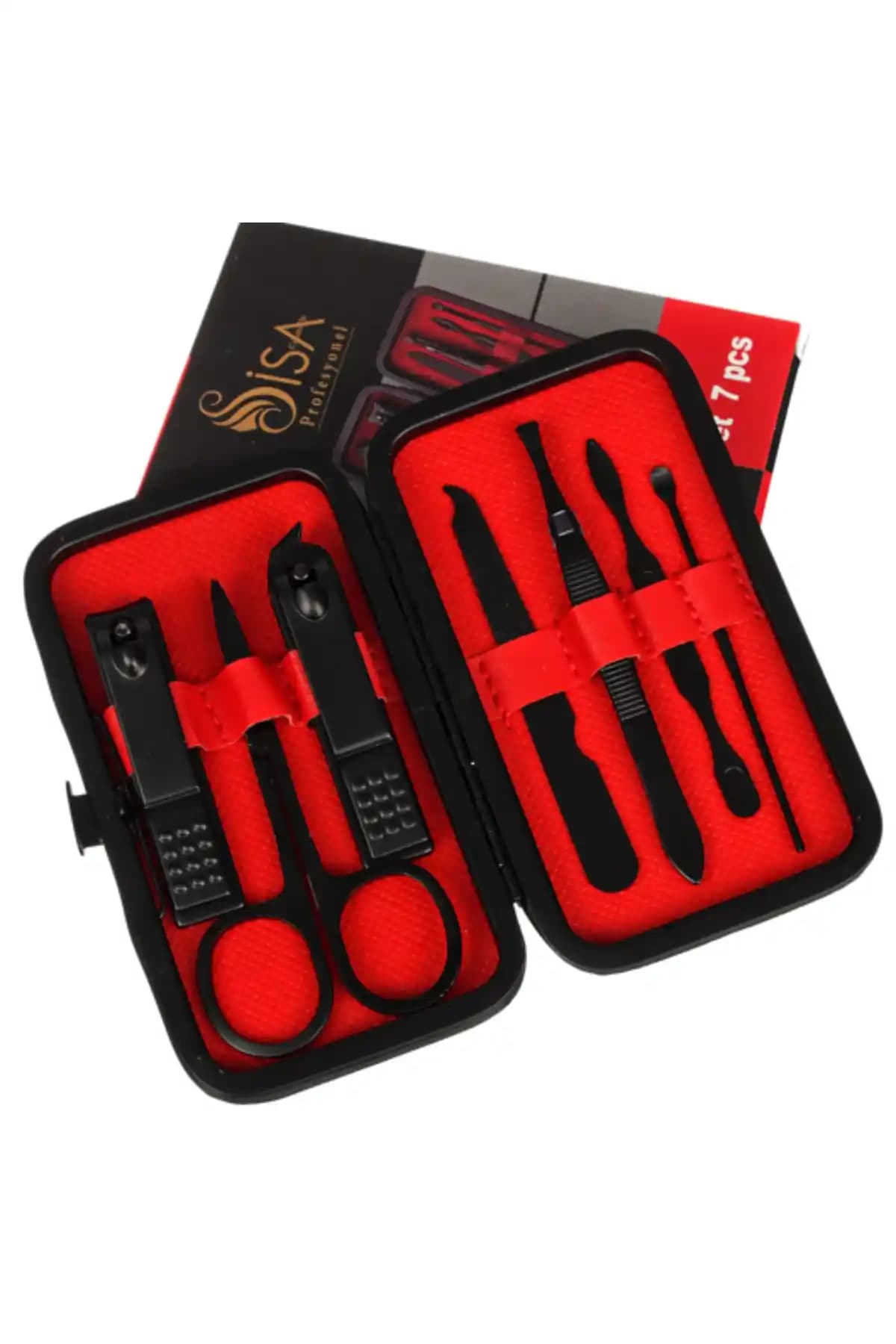 SİSA Cosmetics Siyah Deri Çantalı 7 Parça Manikür Seti İncelemesi ve Kullanıcı Yorumları