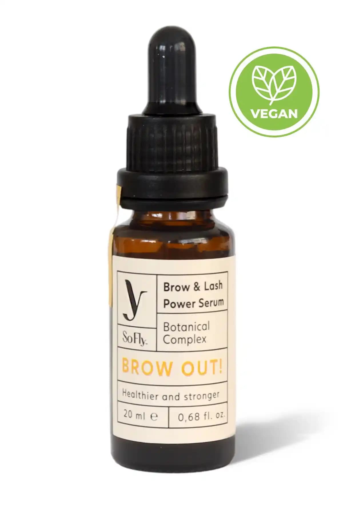 So Fly Brow Out Kaş ve Kirpik Serumu Doğal İçeriklerle Güçlendirme ve Uzama Sağlar