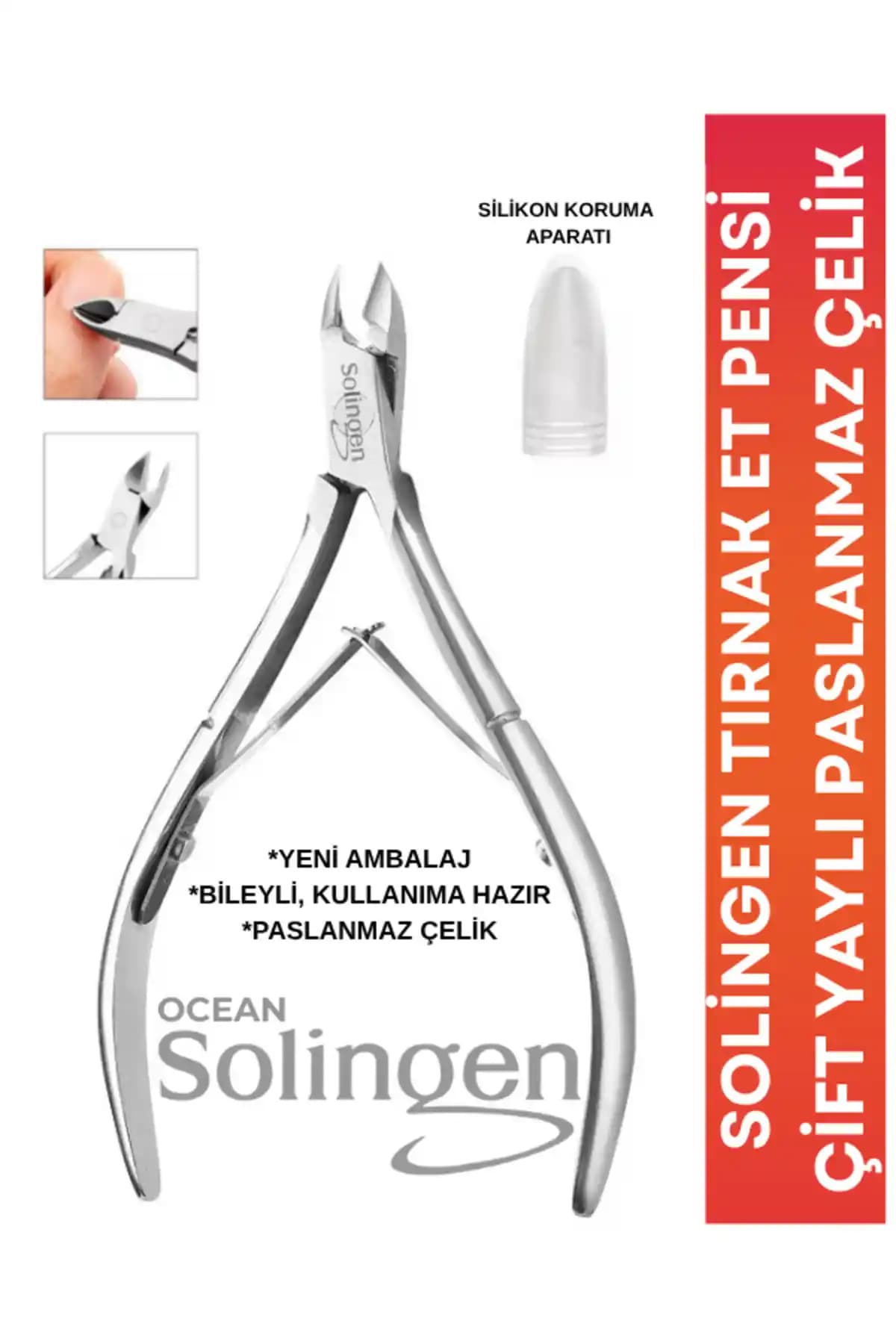 Solingen Marka Profesyonel ve Kişisel Kullanım İçin Tırnak Et Pensi Ürün İncelemesi