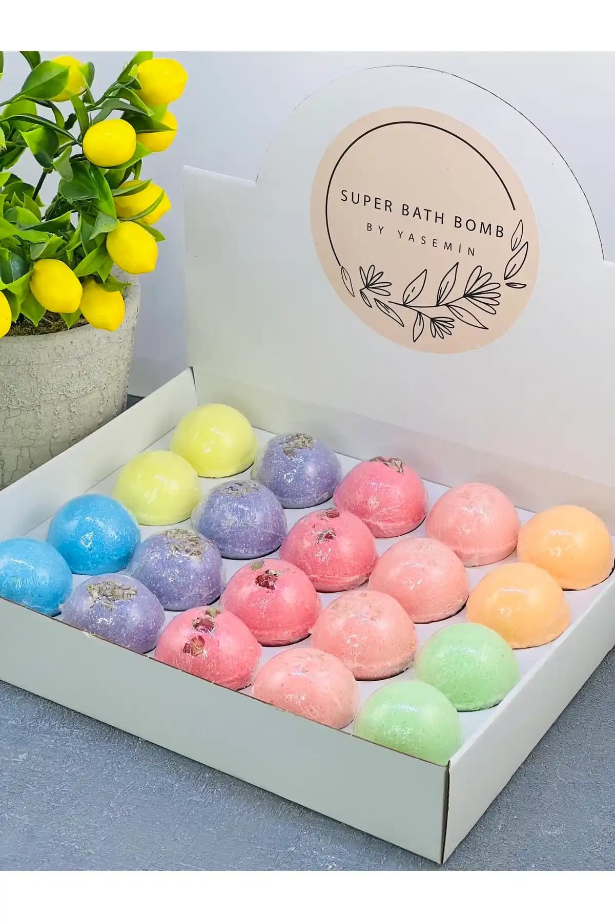 Super Bath Bomb Banyo Topu: Doğal ve Aromaterapi Özellikleriyle Lüks Banyo Deneyimi