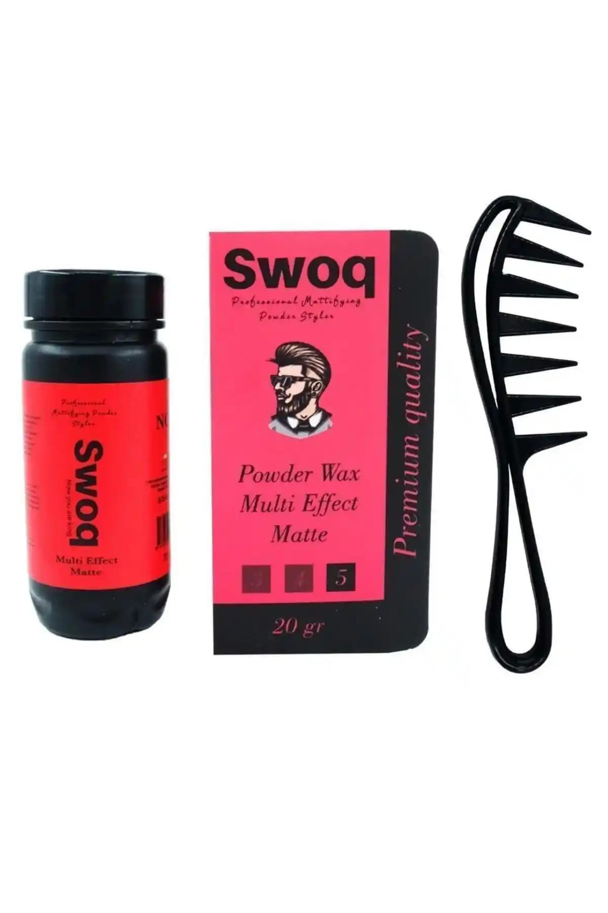 SWOQ Saç Şekillendirici Pudra ve Şekil Tarağı Detaylı İnceleme ve Kullanım Rehberi